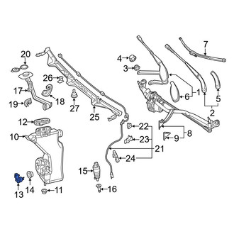 Mercedes-Benz OE - Washer Fluid Level Sensor