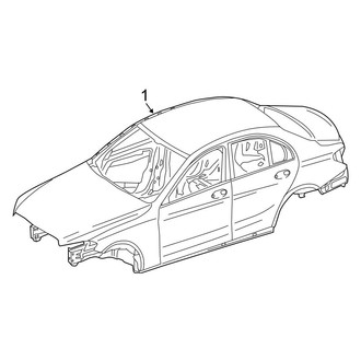Mercedes-Benz OE - Body Shell (Sedan)