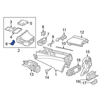 Mercedes-Benz OE - Front 12 Volt Accessory Power Outlet