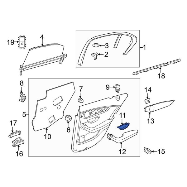 Door Interior Trim Panel