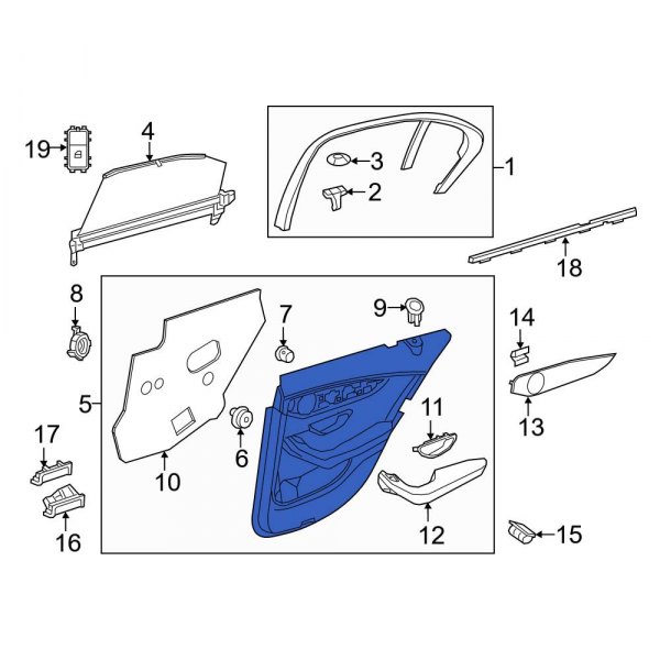 Door Interior Trim Panel