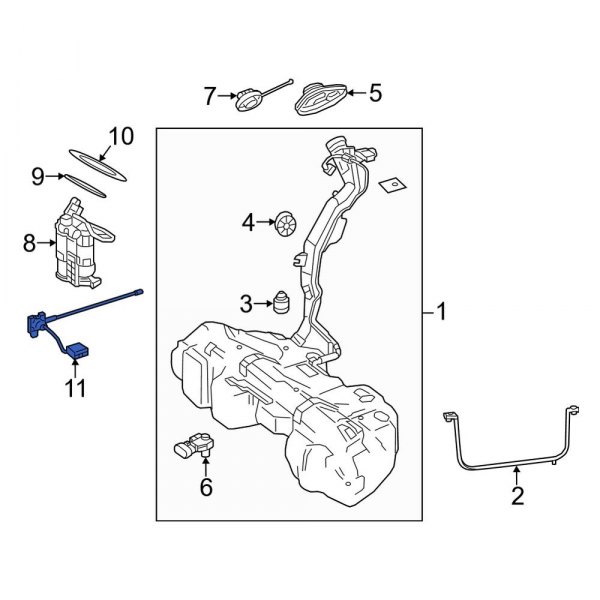 Fuel Sender and Hanger Assembly