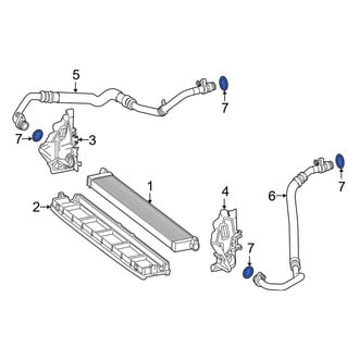Mercedes-Benz OE - Engine Oil Cooler Line O-Ring