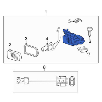 Mercedes-Benz OE - Front Left Fog Light