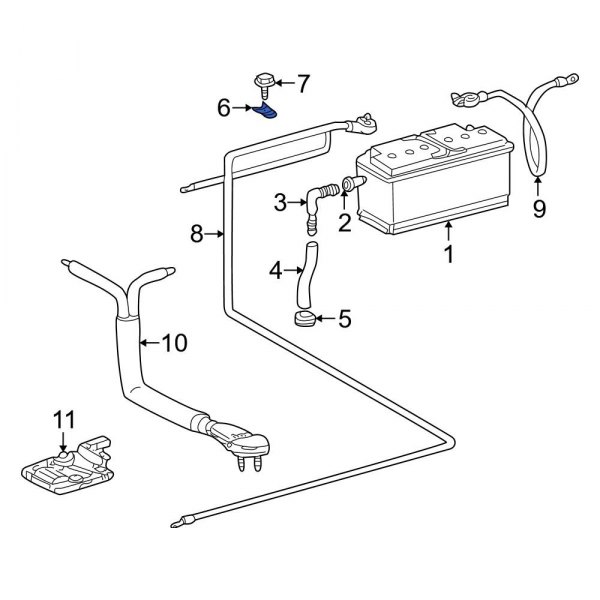 Battery Hold Down