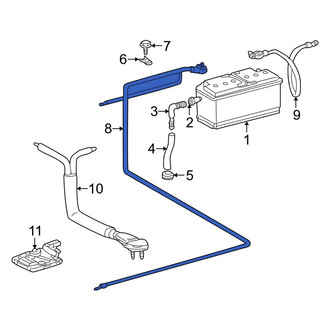 Mercedes-Benz OE - Battery Cable