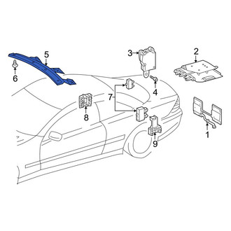 Mercedes-Benz OE - Antenna Amplifier