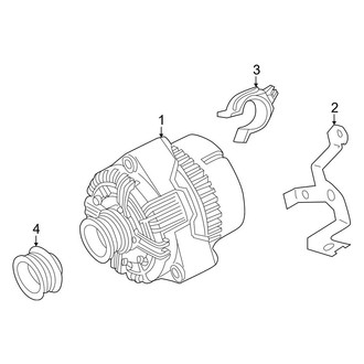 Mercedes-Benz OE - Electrical - Alternator