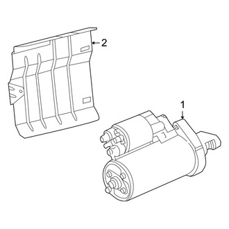 Mercedes-Benz OE - Electrical - Starter