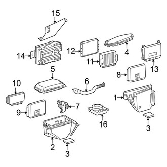 Mercedes-Benz OE - Electrical Components (Case & Control Units)