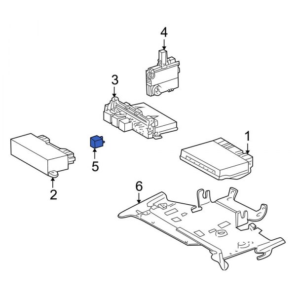 MercedesBenz OE 113153269180 Engine Control Module (ECM)