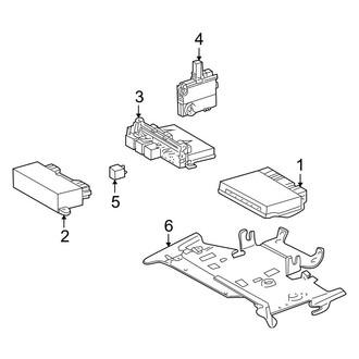 Mercedes-Benz OE - Electrical Components (Rear Fuse Box & Components), (Base)