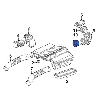 Mercedes-Benz OE - Engine Air Intake Hose Gasket