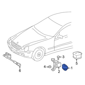 Mercedes-Benz OE - Anti-Theft Alarm Siren