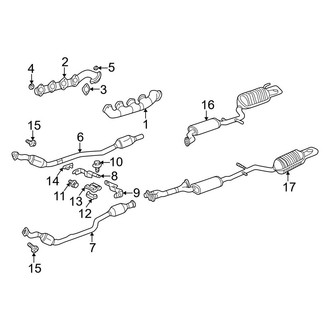 Mercedes-Benz OE - Exhaust System - Exhaust Components