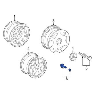 Mercedes-Benz OE - Tire Valve Stem