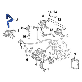 Mercedes-Benz OE - Exhaust Gas Recirculation (EGR) Tube
