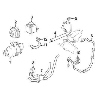 Mercedes-Benz OE - Steering Gear & Linkage - Pump & Hoses
