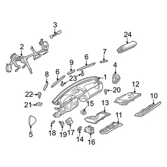 Mercedes-Benz OE - Instrument Panel