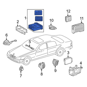 Mercedes-Benz OE - Radio Control Unit