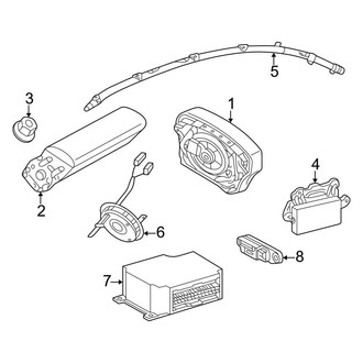 Mercedes-Benz OE - Restraint Systems - Air Bag Components
