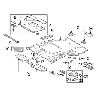 Mercedes-Benz OE - Roof - Interior Trim
