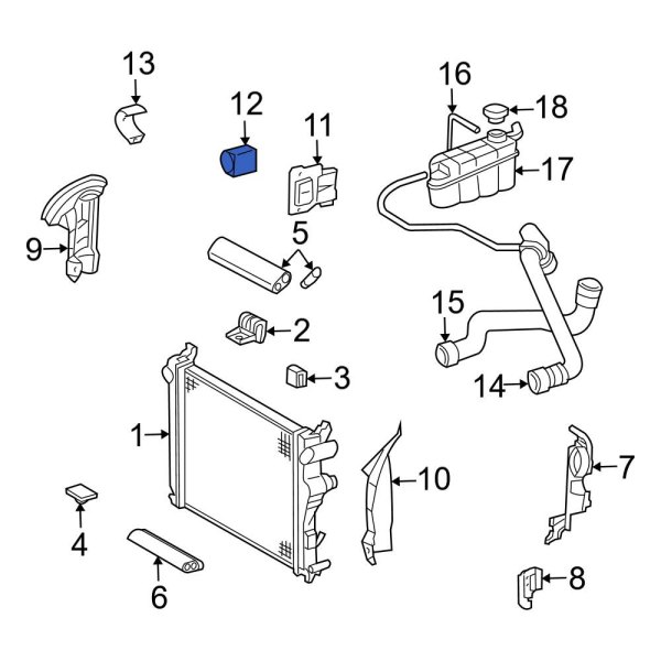 Radiator Insulator