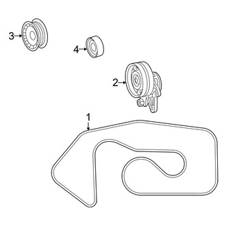 Mercedes-Benz OE - Cooling - Belts & Pulleys