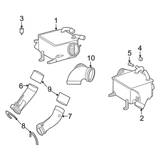 Mercedes-Benz OE - Cooling - Intercooler