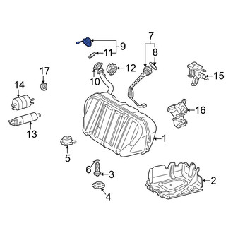Mercedes-Benz OE - Fuel Tank Cap