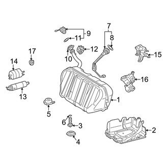 Mercedes-Benz OE - Fuel System Components