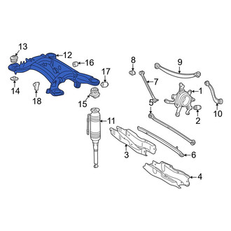 Mercedes-Benz OE - Rear Suspension Subframe Crossmember