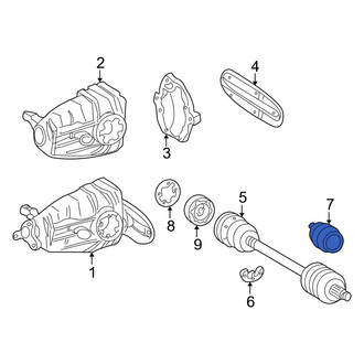 Mercedes-Benz OE - Rear CV Joint Boot Kit