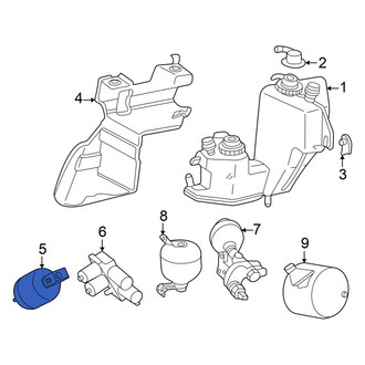 Mercedes-Benz OE - Rear Suspension Self-Leveling Unit Accumulator