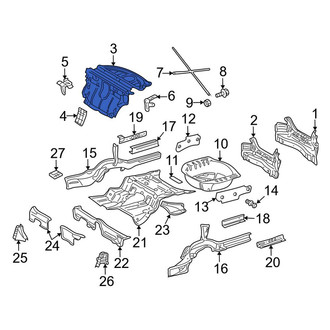 Mercedes-Benz OE - Rear Package Tray