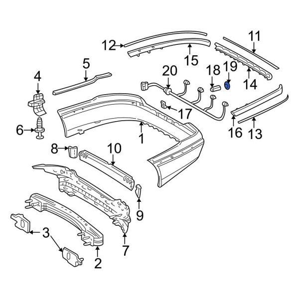 Parking Aid Sensor Spacer