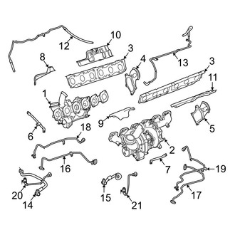 Mercedes-Benz OE - Engine - Turbocharger & Components