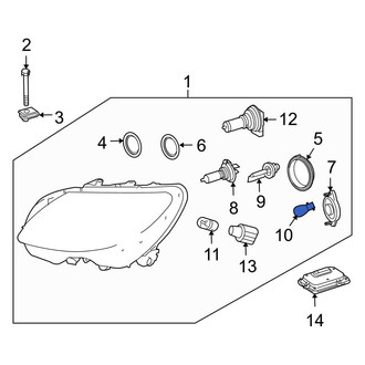 Mercedes-Benz OE - Turn Signal Light Bulb