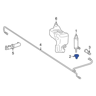 Mercedes-Benz OE - Headlight Washer Pump Grommet