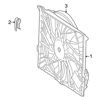 Mercedes-Benz OE - Cooling Fan