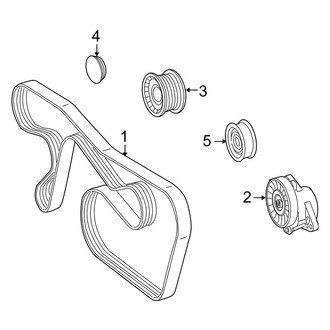 Mercedes-Benz OE - Cooling - Belts & Pulleys
