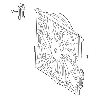 Mercedes-Benz OE - Cooling Fan