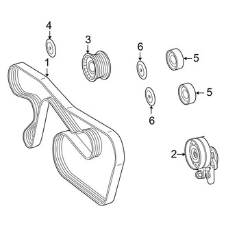 Mercedes-Benz OE - Cooling - Belts & Pulleys