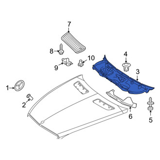 Mercedes-Benz OE - Front Cowl Panel