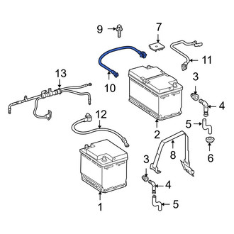 Mercedes-Benz OE - Battery Cable