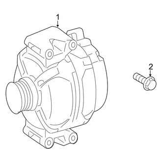 Mercedes-Benz OE - Electrical - Alternator