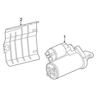 Mercedes-Benz OE - Electrical - Starter