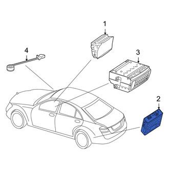 Mercedes-Benz OE - GPS Navigation Control Module