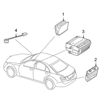 Mercedes-Benz OE - Electrical - Navigation System Components