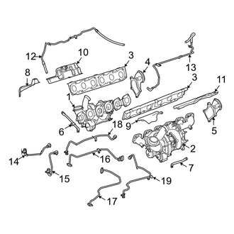 Mercedes-Benz OE - Engine - Turbocharger & Components